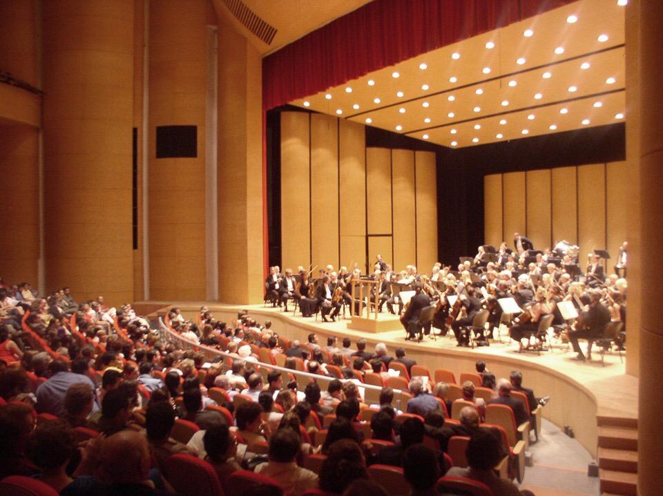 escenario del teatro metropolitano